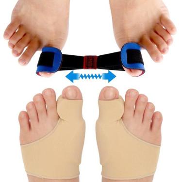 Imagem de Kit 3 pçs protetor extensor cuidado alívio de dores joanete - SWG, BEG