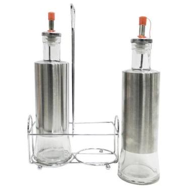 Imagem de Galheteiro de vidro com suporte 300 ml - TOP RIO