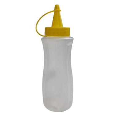 Imagem de Bisnaga 200ml amarela molho mostarda tritec bisnaga plastica