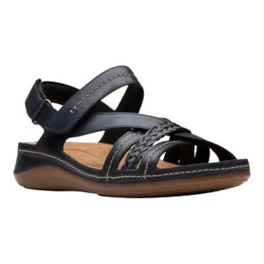 Imagem de Clarks Sandália feminina Cecily Strap, Pente preto, 8.5