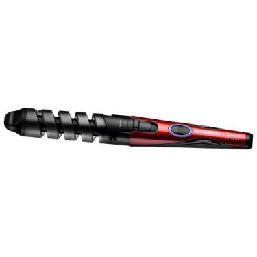 Imagem de Modelador de Cachos Mondial EM-05 Spiral Infinity  15W, Vermelho/Preto