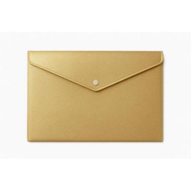 Imagem de Pasta Envelope A4 Glittler Polibras Ouro