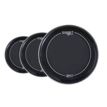 Imagem de Kit Pele 8 10 14 Impact Black Twins Filme Duplo Hidráulica