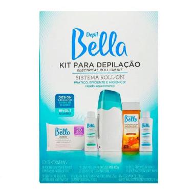 Imagem de Kit Para Depilação Roll-on Depil Bella