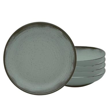 Imagem de Jogo De Pratos Fundo 4Pcs Cerâmica 20,5Cm Pacifico Oxford