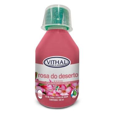Imagem de Fertilizante Líquido Para Rosas Do Deserto Vithal - 100ml