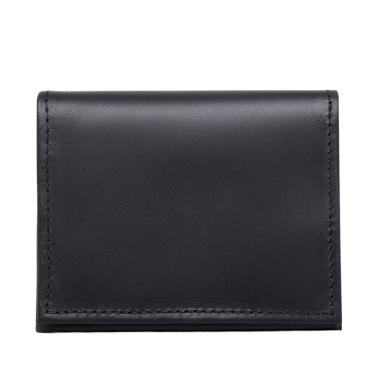 Imagem de Carteira Em L Masculina Couro Porta Documentos Repartiçoes Cartoes Cédulas CNH Lisa Basica Grande