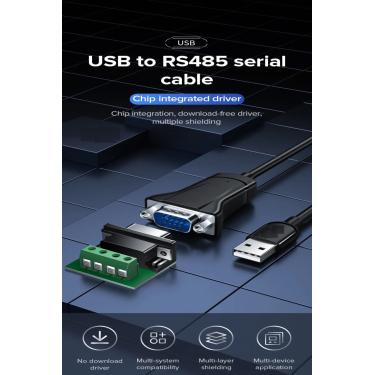 Imagem de Conversor Adaptador Usb 2.0 Serial Db9 X Rs-422 Automação