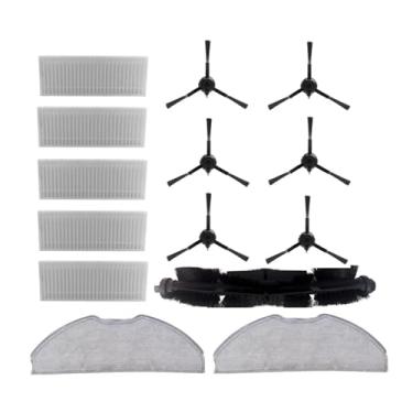 Imagem de Roll Brush Side Brush HEPA Filter Mop Cloth Compatible With Rowenta RR8587WH X-PLORER S75s+ 4in1 Laser Robotic Vacuum Cleaner Accessories