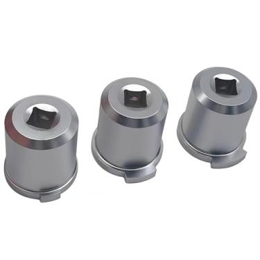 Imagem de JEUCLEL Conjunto de soquete adaptador de eixo de comando de 3 peças, ferramenta de torneamento de eixo de comando compatível com motor TFSI de injeção direta VW/Audi 4 cilindros 1.8/2.0 (EA888),
