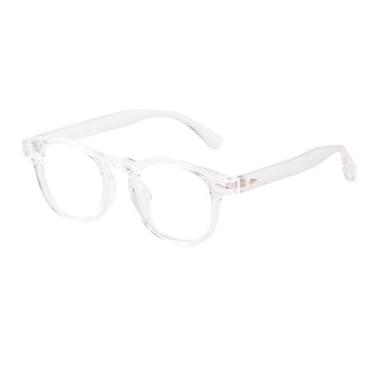 Imagem de Óculos de sol anti-luz azul com rebite retrô para mulheres e homens, clássico (C1)