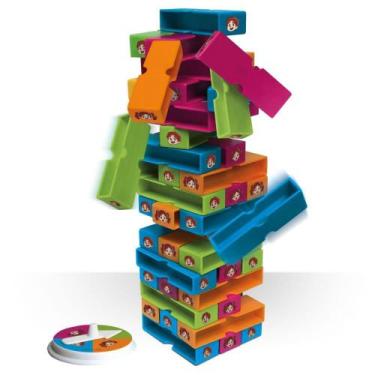 Imagem de Jogo Terremoto Maria Clara e JP Torre de Equilíbrio com Roleta - Elka