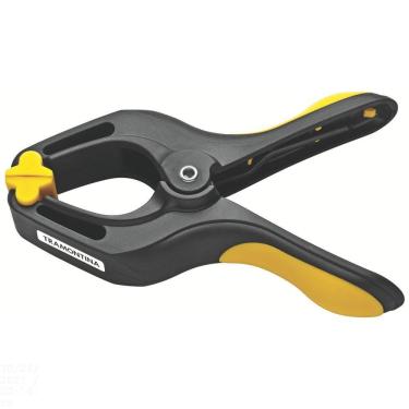 Imagem de Grampo Plástico 1" Tramontina Com Corpo De Nylon E Mandíbulas Em Borracha Tramontina