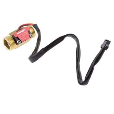 Imagem de Interruptor de sensor de água para aquecedores de água e máquinas - modelo YF-B1, latão, taxa de fluxo mínimo de 1-25L, classificação de pressão de 1,75 MPa