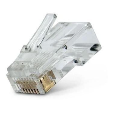 Imagem de Conector Conex 1000 Rj45 Cat6 50 Un Intelbras Qualidade 100%