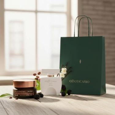 Imagem de Kit Natal Perfume Coffee Woman E Botik Creme Facial C/sacola - O Botic