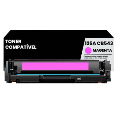Imagem de Toner Compatível 125A CB540 Preto e Cores Para CP1215 CP1515 CM1312 Re