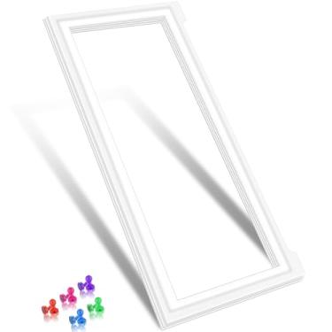 Imagem de Gaxeta de porta de geladeira W11396037 atualizada compatível com vedação de porta de geladeira Whirlpool W10162893 W10163896 W10165979 Kenmore Gaxeta de porta de geladeira KitchenAid Maytag Vedação de