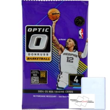 Imagem de 2024-25 Donruss Optic Basketball Retail Pack(s)/Box Trading Cards + Toploader(s) + StreetCards Magnet! Look for DOWNTOWNS! (Pack + Toploader, 1.0, Pack)