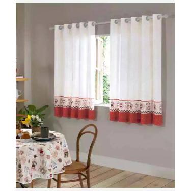 Imagem de Cortina Cozinha Clean Athenas 2,00X1,20M Dhler Emma