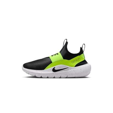 Imagem de Nike Tênis de corrida infantil Flex Runner 4, Preto/Preto/Volt/Branco, 19