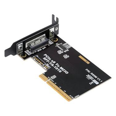 Imagem de CY Placa externa MCIO 8i Mini Cool Edge IO SFF-TA-1016 para PCIE5.0 PCI-Express 8X VROC adaptador para placa de vídeo SSD Mainboard