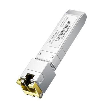Imagem de Cable Matters Transceptor modular Ethernet de cobre 10GBASE-T 10 Gigabit SFP+ para RJ45 para equipamentos Cisco, Ubiquiti, TP-Link, Huawei, Mikrotik, Netgear e Supermicro