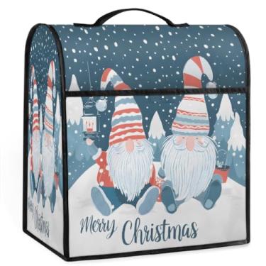 Imagem de Gnome Christmas Art Kitchen Aid Mixers Capa para batedeira de 6 a 8 litros Auxílio de cozinha resistente à poeira Capas protetoras de armazenamento capas de eletrodomésticos para máquina misturadora