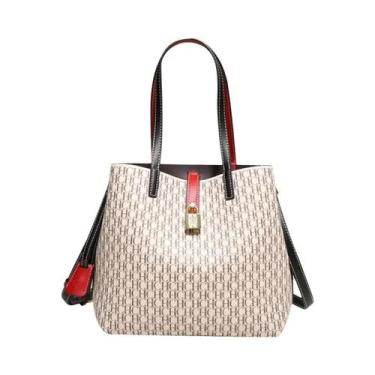 Imagem de Bolsa Transversal De Couro De Grande Capacidade Para Mulheres, Bolsa D