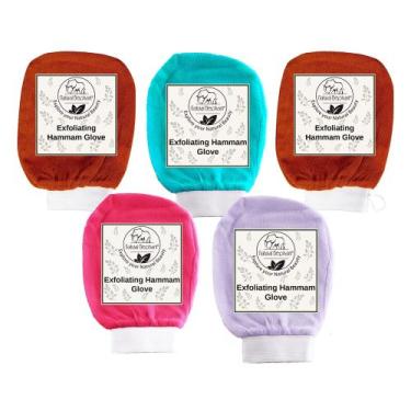 Imagem de Luva esfoliante Hammam Natural Elephant Face Body, pacote 5/10