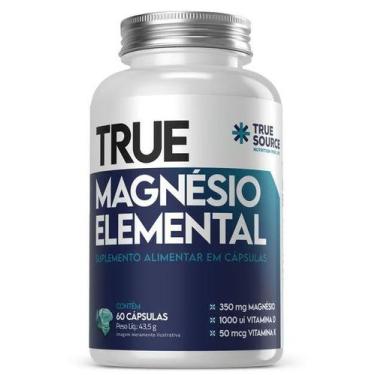 Imagem de True Magnesio Elemental (60 caps) - Padrão: Único - True Source