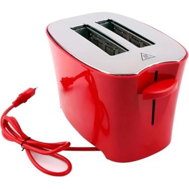 Imagem de Torradeira Elétrica 110V para Pão de Forma com 7 Níveis de Tostagem – 800W, Capacidade para 2 Fatias, Design Compacto, Funções Múltiplas e Aquecimento Rápido