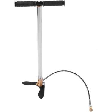 Imagem de Bomba manual de ciclismo de ar de alta pressão para motocicletas de 4500 psi, medidor de precisão, tecnologia CNC, mangueira de micro furo com acessórios completos para barcos de borracha e