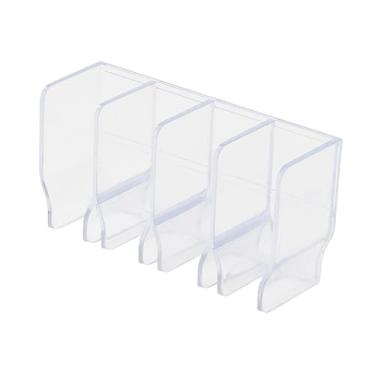 Imagem de predolo Porta-pasta de dente, organizador de cosméticos, suporte para sabonete facial, suporte para creme hidratante em tubo, Claro