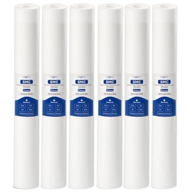 Imagem de Whole House 5 Micron 50.8 cm x 6.3 cm Spun Polipropileno Profundidade Sedimento Cartucho de filtro de água de substituição para P5-20, 155016-43, PD-5-20, SDC-25-2005, SDF-25-2005, HV-WHS20-5M, MB