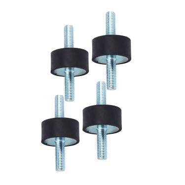 Imagem de Cosiki Amortecedor de Borracha para Montagem de Vibração, Amortecedor Rosqueado para Motor, Motor a Gasolina, Bomba de água, Redução de Ruído de Amortecimento, 1 Peça