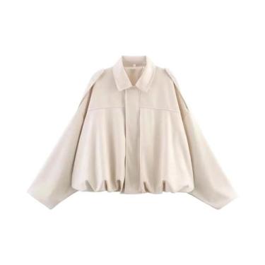 Imagem de Jaqueta Bomber Casual Feminina Em Suede Verde Marrom Com Zíper E Manga