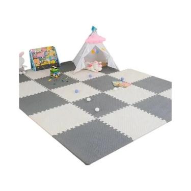 Imagem de Tapete De Atividades Para Bebês 8-16 Peças Em EVA, Brinquedos Educativ