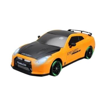 Imagem de Carro RC 4WD Com Luz LED Controle Remoto Brinquedo De Corrida Drift Mo