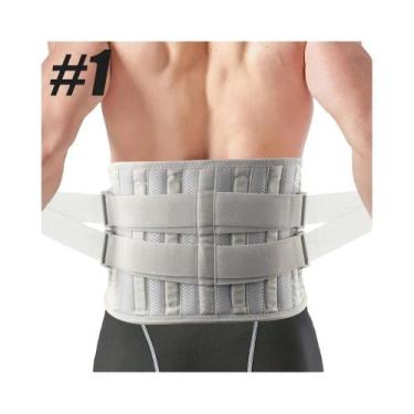Imagem de Cinta De Suporte Para a Parte Inferior Das Costas Com Almofada Lombar 