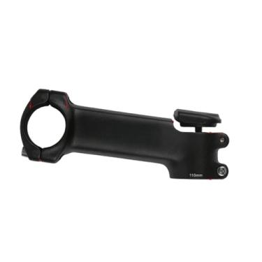 Imagem de Mesa de guidão para bicicleta de montanha e estrada (MTB) com ângulo de 7 graus, 28,6 x 31,8 mm, para guidões de 70 a 120 mm, ultraleve, em alumínio. Acessórios para bicicleta.(110mm)