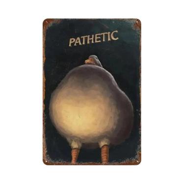 Imagem de Placa De Metal Vintage Com Aviso, Cartaz De Arte Em Ferro Para Man Cav