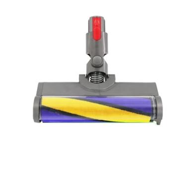 Imagem de Compatível com Dyson V7 V8 V10 V11, escova de piso elétrica para aspirador de pó, cerdas de veludo macio, acessórios de escova de piso (V7-V11XB)