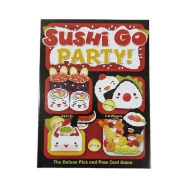 Imagem de Jogo De Tabuleiro Sushi Go Party, Jogo De Cartas Pick And Pass Com Var