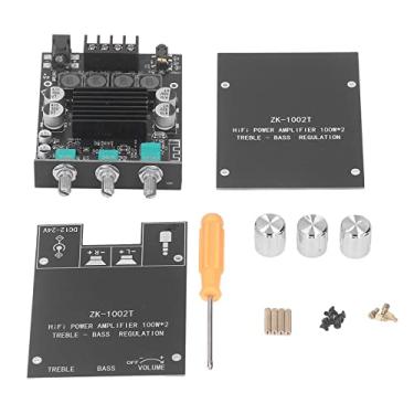 Imagem de EVGATSAUTO Placa Amplificadora de áudio Bluetooth, Amplificador de Potência Dc 12 a 24v Com Entrada aux para Alto-falante de Carro, Home Theater, Projeto Diy