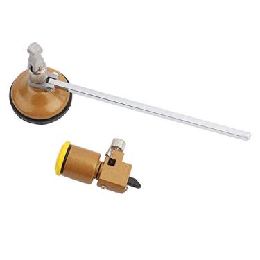 Imagem de WALFRONT Ferramenta de Corte de Vidro Cortador de Círculo de Vidro Com Ventosa Cortador de Telha Circular Com Tanque de óleo, Bússolas de 40cm para Processamento Cerâmico