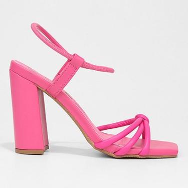 Imagem de Sandália Zatz Salto Alto Feminina-Feminino