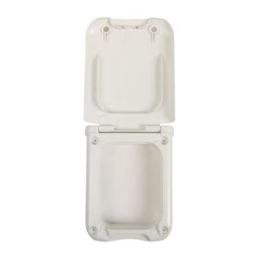 Imagem de IEUDNS Caixa de tomada elétrica para RV com tampa selada, painel de tomadas elétricas para trailers e camping.