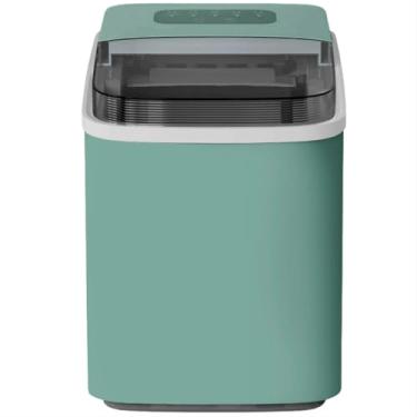 Imagem de Máquina de Gelo Portátil 12KG por Dia 160W – Turbo, Rápida e Eficiente, Ideal para Festas e Eventos (Várias Cores)(VERDE)