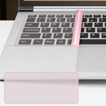 Imagem de Capa de silicone para teclado, protetor de teclado transparente para laptop, protetor de teclado à prova d'água para laptop, película fina para facilitar a limpeza